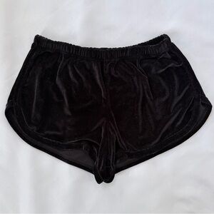 Brandy Melville Velvet Shorts